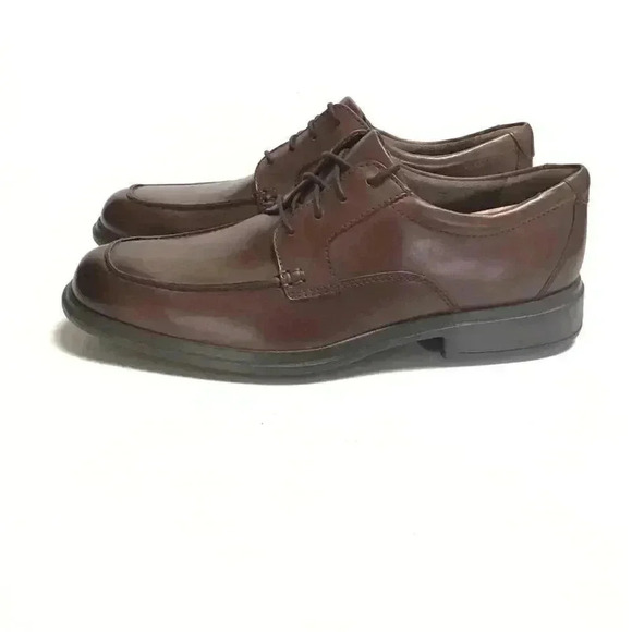 Bostonian Tifton Edge Mens 11D Oxford Dress Shoes Brown Leather Lace Up NEW main image 6